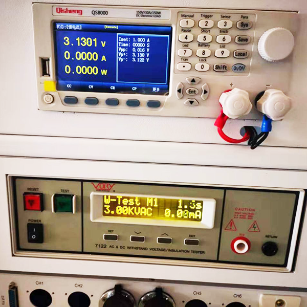 灯具耐压+电参数测试系统
