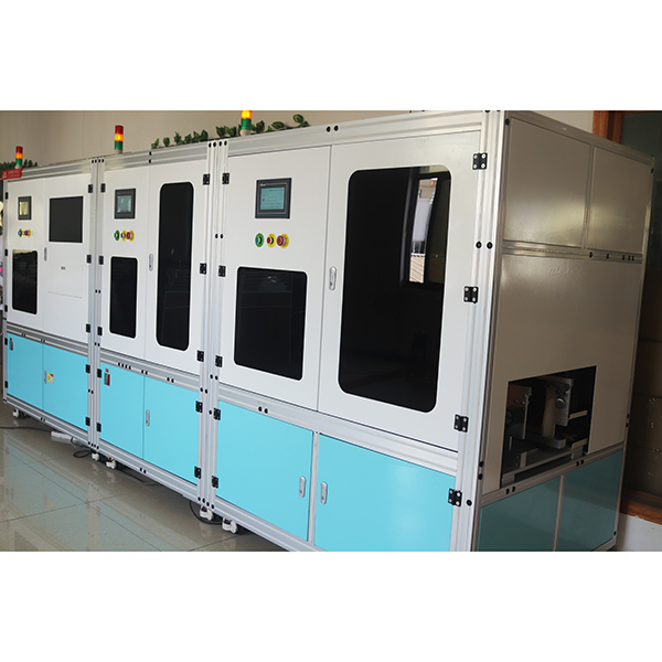 测试、超声、镭雕、分选四站一体自动化