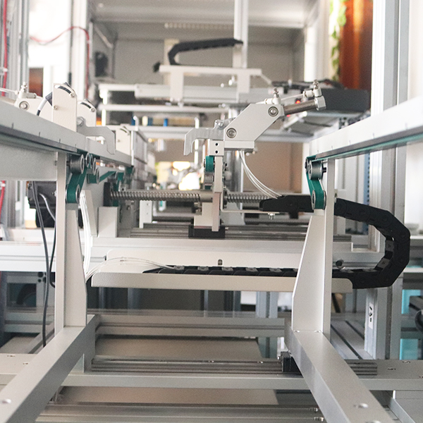 测试、超声、镭雕、分选四站一体自动化